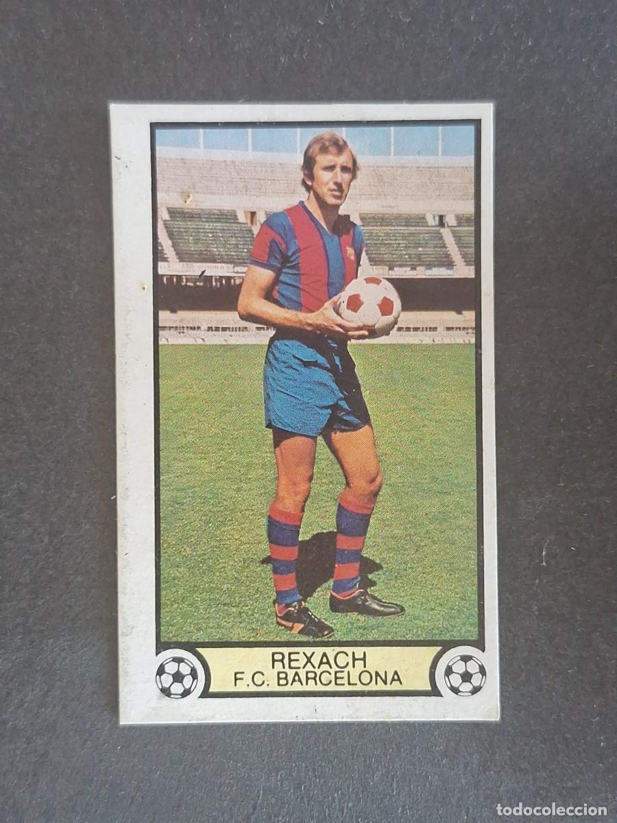 Cromos de f&uacute;tbol: L3 REXACH F. C. BARCELONA LIGA ESTE 1979 1980 79 80 DESPEGADO RECUPERADO