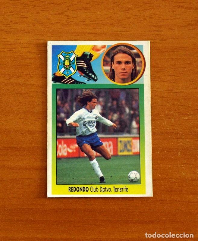 Cromos de f&uacute;tbol: Tenerife - Redondo - Ediciones Este Liga 1993-1994, 93-94 - De cart&oacute;n, Nunca pegado