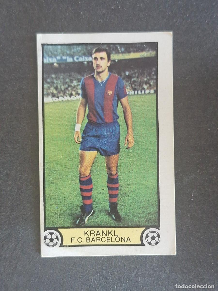 Cromos de f&uacute;tbol: L3 KRANKL F. C. BARCELONA LIGA ESTE 1979 1980 79 80 DESPEGADO RECUPERADO
