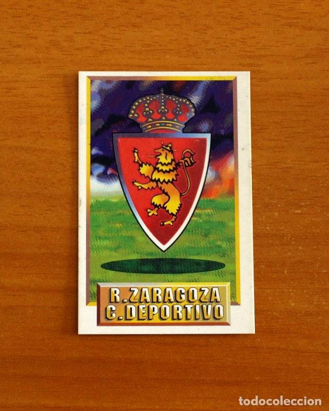 Cromos de f&uacute;tbol: Real Zaragoza - Escudo - Ediciones Este Liga 1993-1994, 93-94 - De Cart&oacute;n - Nunca Pegado