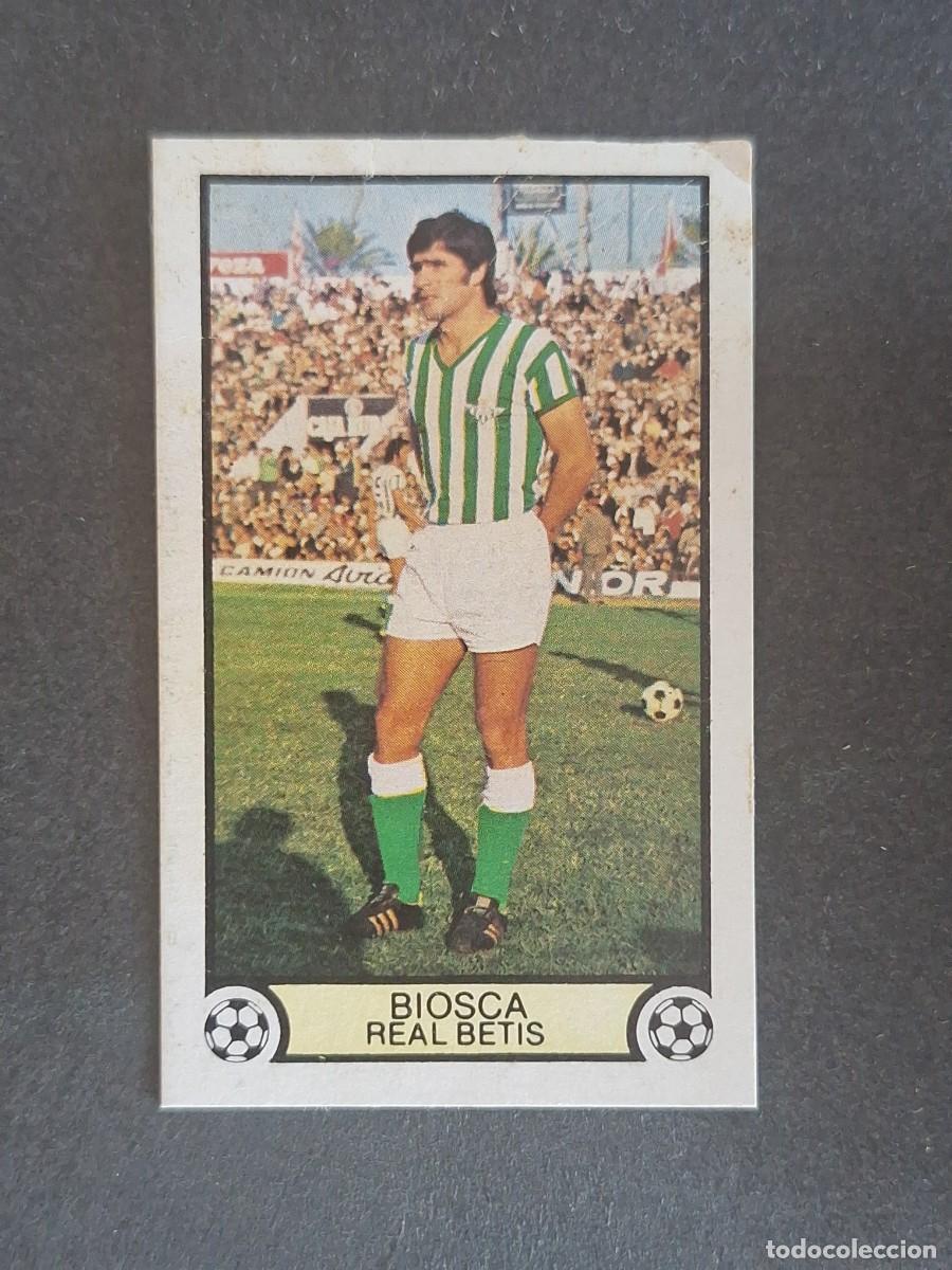 Cromos de f&uacute;tbol: L3 BIOSCA REAL BETIS BALOMPIE LIGA ESTE 1979 1980 79 80 DESPEGADO RECUPERADO