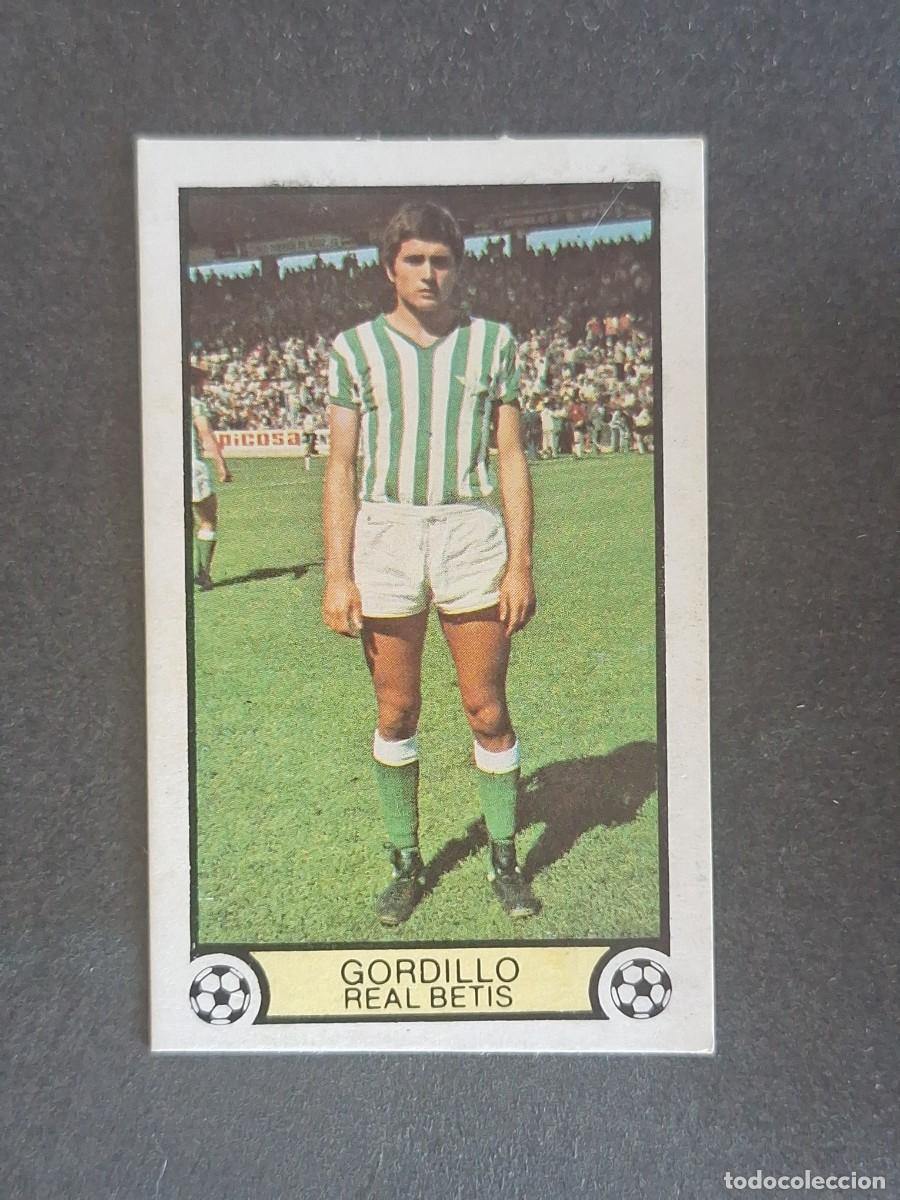 Cromos de f&uacute;tbol: L3 GORDILLO REAL BETIS BALOMPIE LIGA ESTE 1979 1980 79 80 DESPEGADO RECUPERADO