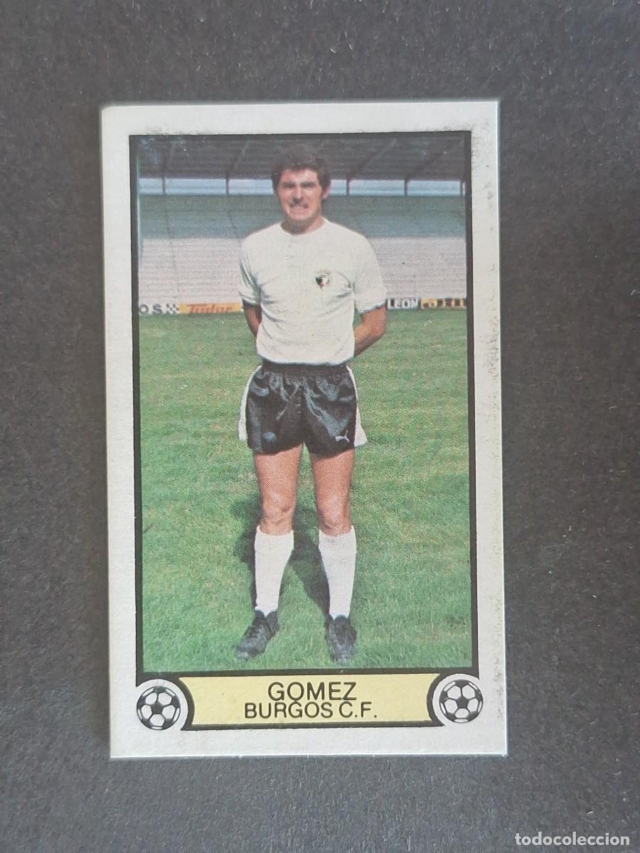 Cromos de f&uacute;tbol: L3 GOMEZ BURGOS C. F. LIGA ESTE 1979 1980 79 80 DESPEGADO RECUPERADO