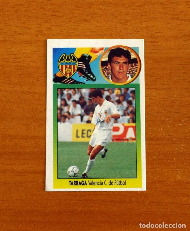 Cromos de f&uacute;tbol: Valencia - Tarraga - Baja - Ediciones Este 1993-1994, 93-94 - Adhesivo, nunca pegado