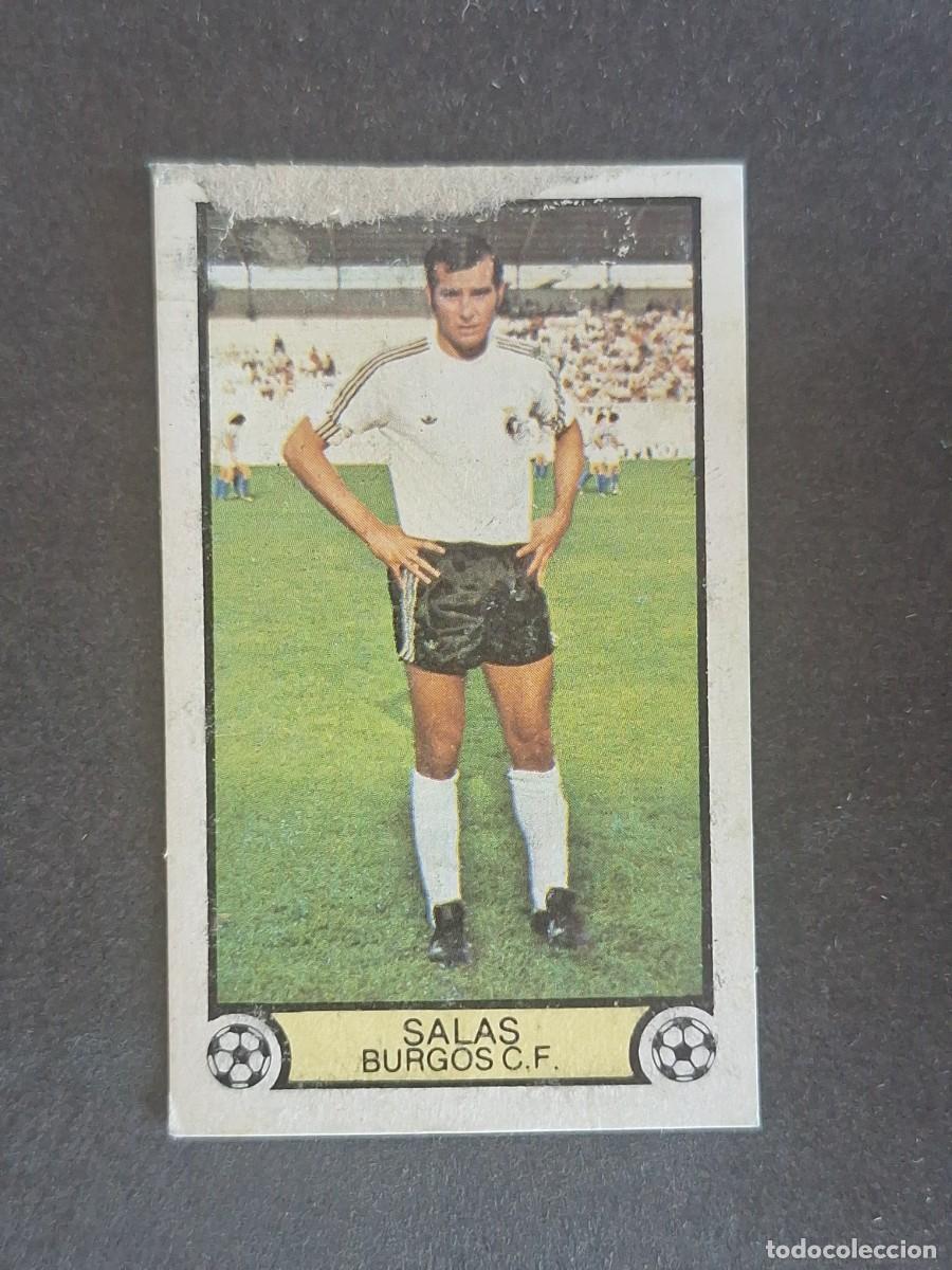 Cromos de f&uacute;tbol: L3 SALAS BURGOS C. F. LIGA ESTE 1979 1980 79 80 DESPEGADO RECUPERADO
