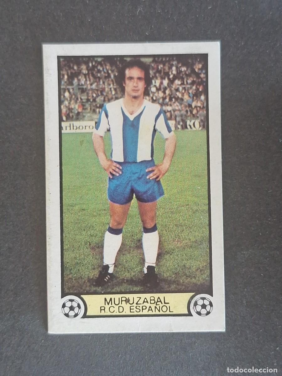 Cromos de f&uacute;tbol: L3 MURUZABAL R. C. D. ESPA&Ntilde;OL LIGA ESTE 1979 1980 79 80 DESPEGADO RECUPERADO