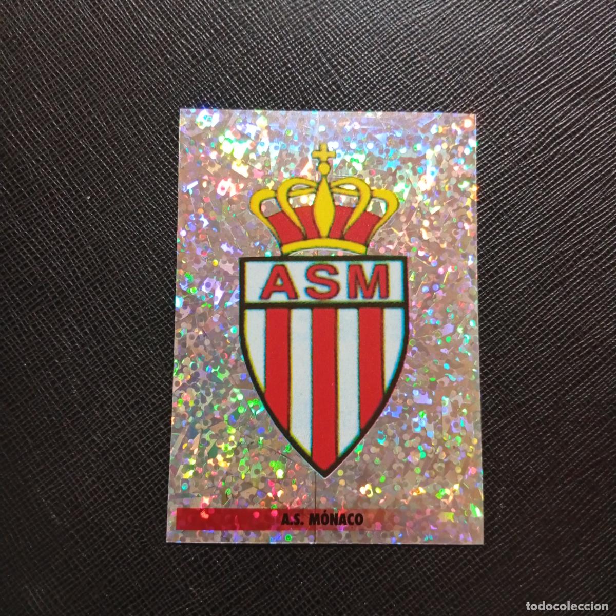 Cromos de f&uacute;tbol: 170 ESCUDO MONACO PANINI 1996 1997 LOS MEJORES EQUIPOS DE EUROPA 96 97 SIN PEGAR - A62 PG190 B