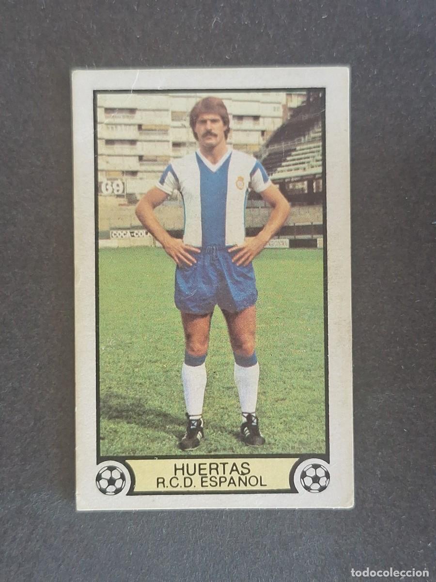 Cromos de f&uacute;tbol: L3 HUERTAS R. C. D. ESPA&Ntilde;OL LIGA ESTE 1979 1980 79 80 DESPEGADO RECUPERADO