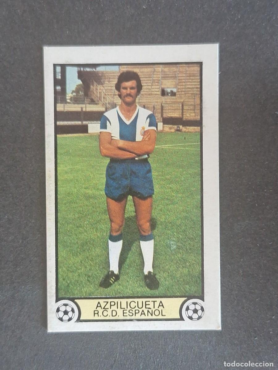 Cromos de f&uacute;tbol: L3 AZPILICUETA R. C. D. ESPA&Ntilde;OL LIGA ESTE 1979 1980 79 80 DESPEGADO RECUPERADO