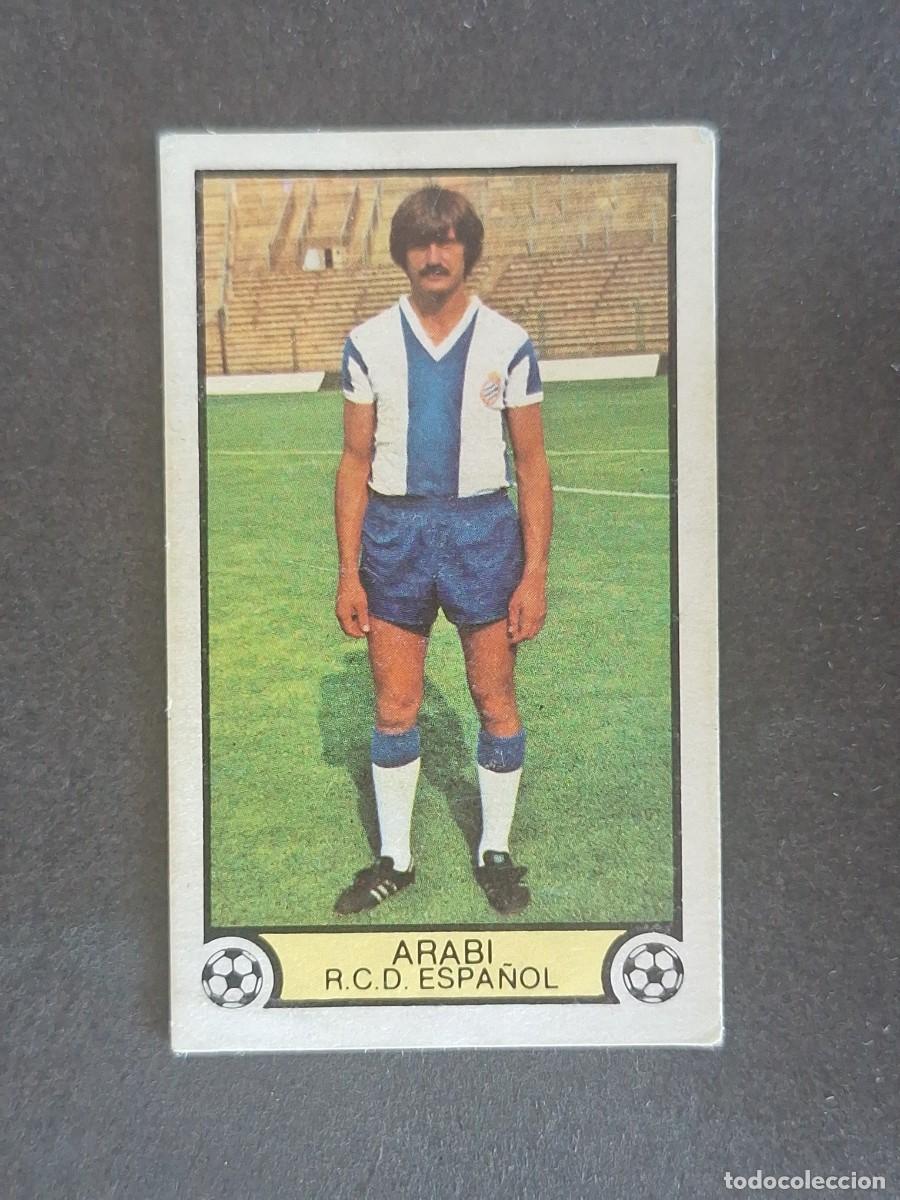 Cromos de f&uacute;tbol: L3 ARABI R. C. D. ESPA&Ntilde;OL LIGA ESTE 1979 1980 79 80 DESPEGADO RECUPERADO