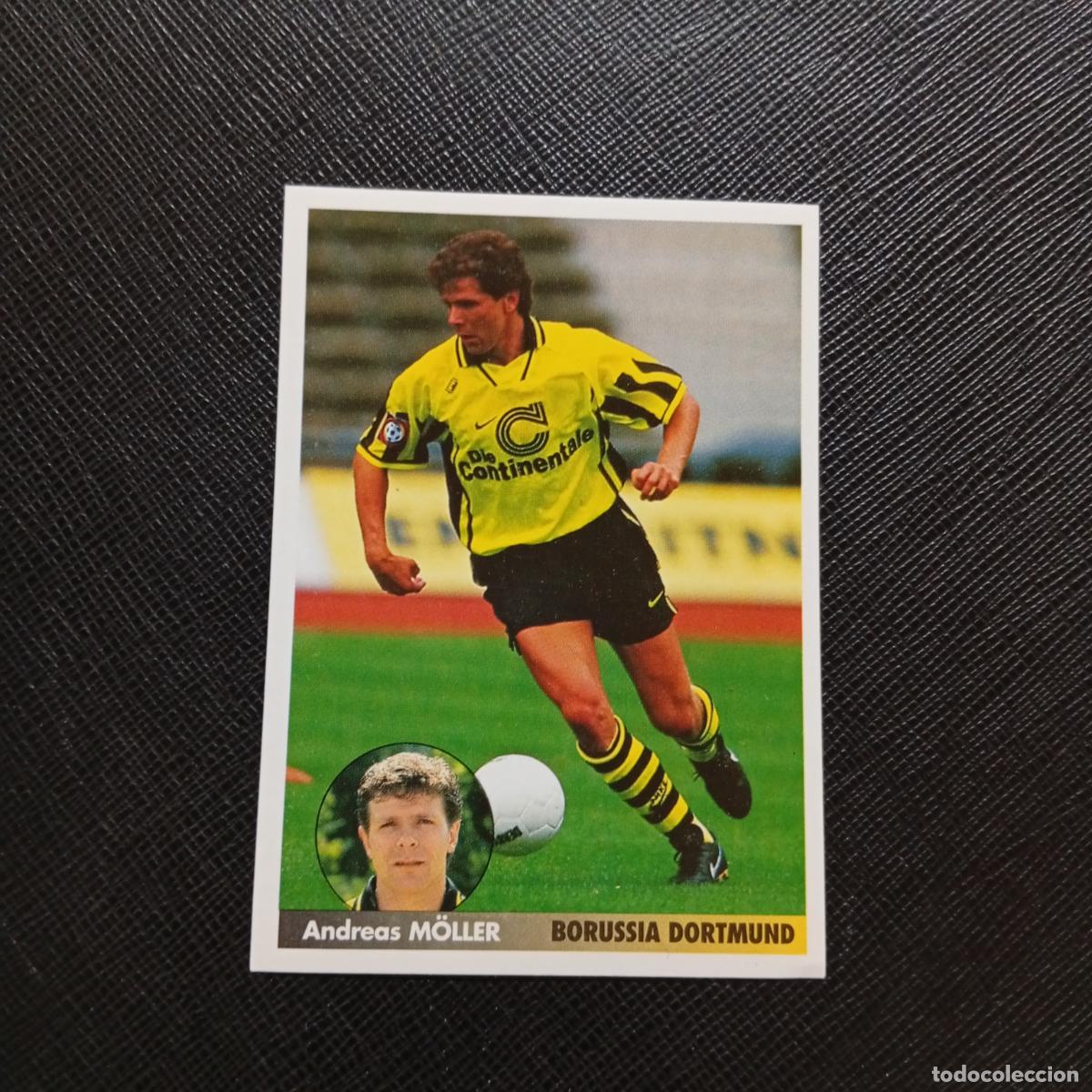 Cromos de f&uacute;tbol: 100 MOLLER DORTMUND PANINI 1996 1997 LOS MEJORES EQUIPOS DE EUROPA 96 97 SIN PEGAR - A62 PG217 B