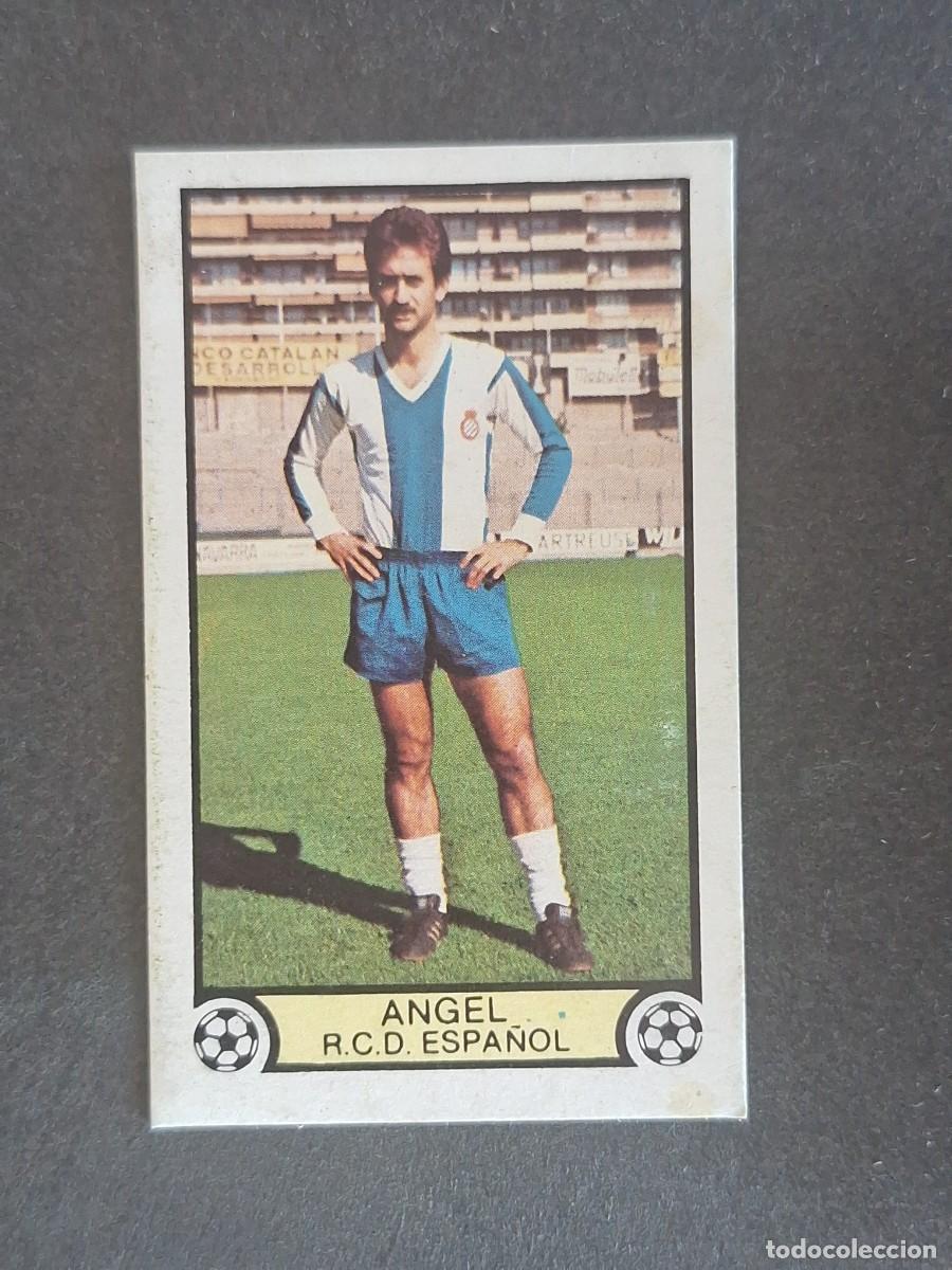 Cromos de f&uacute;tbol: L3 ANGEL R. C. D. ESPA&Ntilde;OL LIGA ESTE 1979 1980 79 80 DESPEGADO RECUPERADO