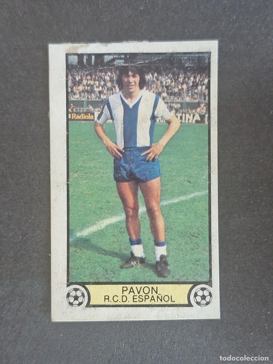 Cromos de f&uacute;tbol: L3 PAVON R. C. D. ESPA&Ntilde;OL LIGA ESTE 1979 1980 79 80 DESPEGADO RECUPERADO