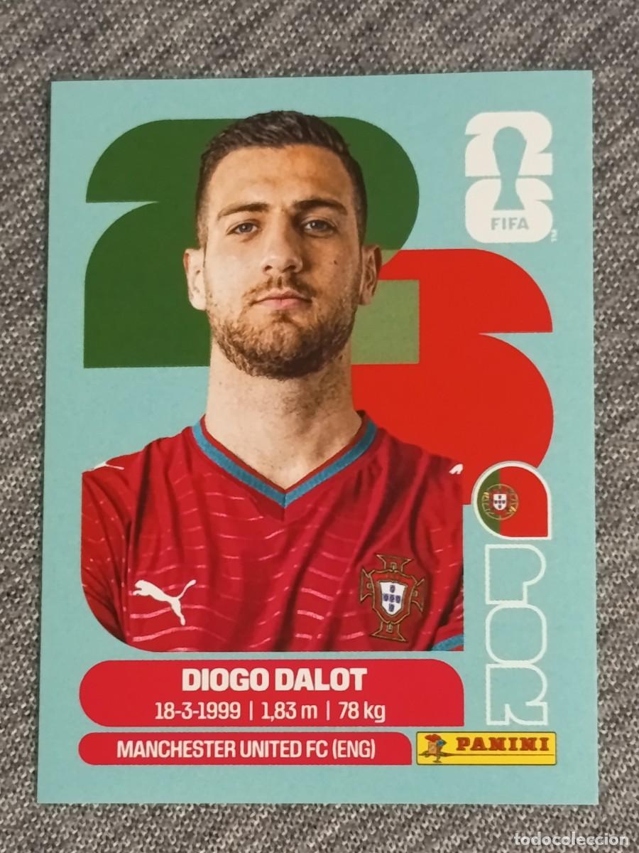 Cromos de f&uacute;tbol: DIOGO DALOT POR 6 MUNDIAL 2026 PANINI FIFA WORLD CUP NUEVO