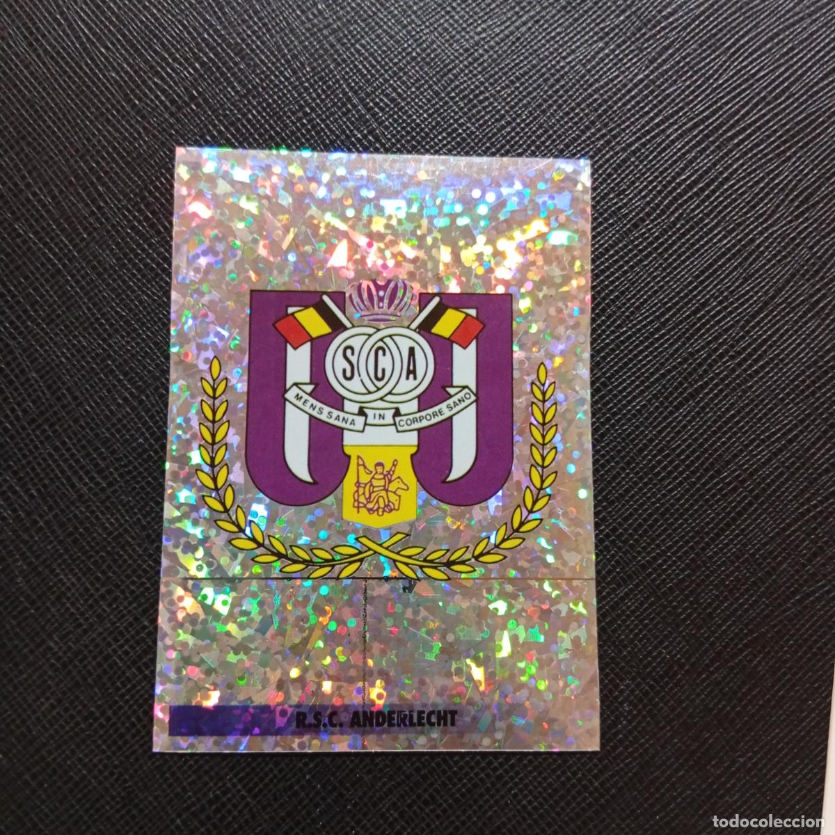 Cromos de f&uacute;tbol: 1 ESCUDO ANDERLECHT PANINI 1996 1997 LOS MEJORES EQUIPOS DE EUROPA 96 97 SIN PEGAR - A62 PG226