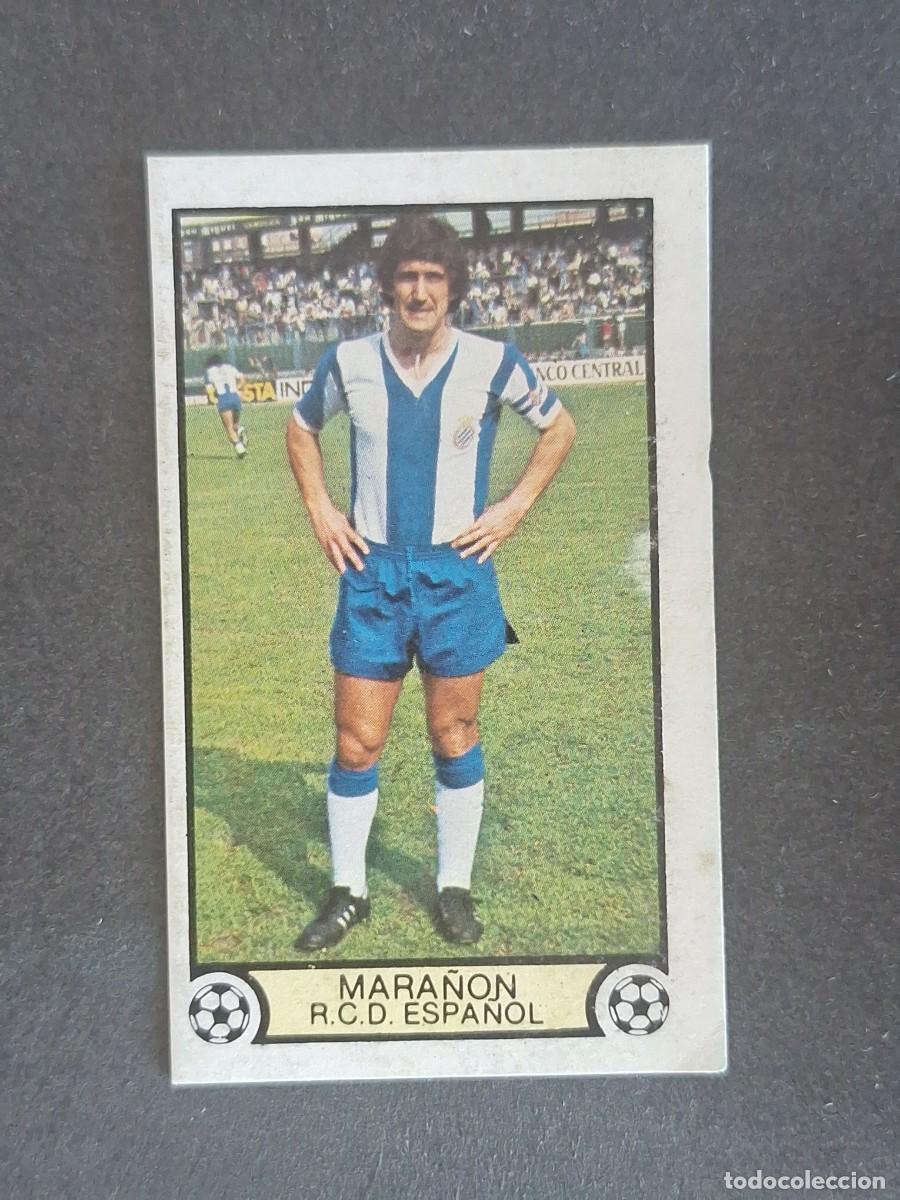 Cromos de f&uacute;tbol: L3 MARA&Ntilde;ON R. C. D. ESPA&Ntilde;OL LIGA ESTE 1979 1980 79 80 DESPEGADO RECUPERADO