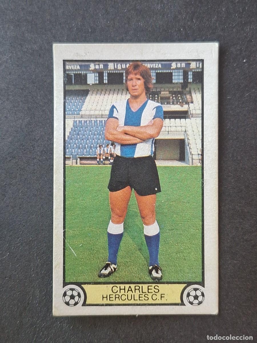Cromos de f&uacute;tbol: L3 CHARLES HERCULES C. F. LIGA ESTE 1979 1980 79 80 DESPEGADO RECUPERADO