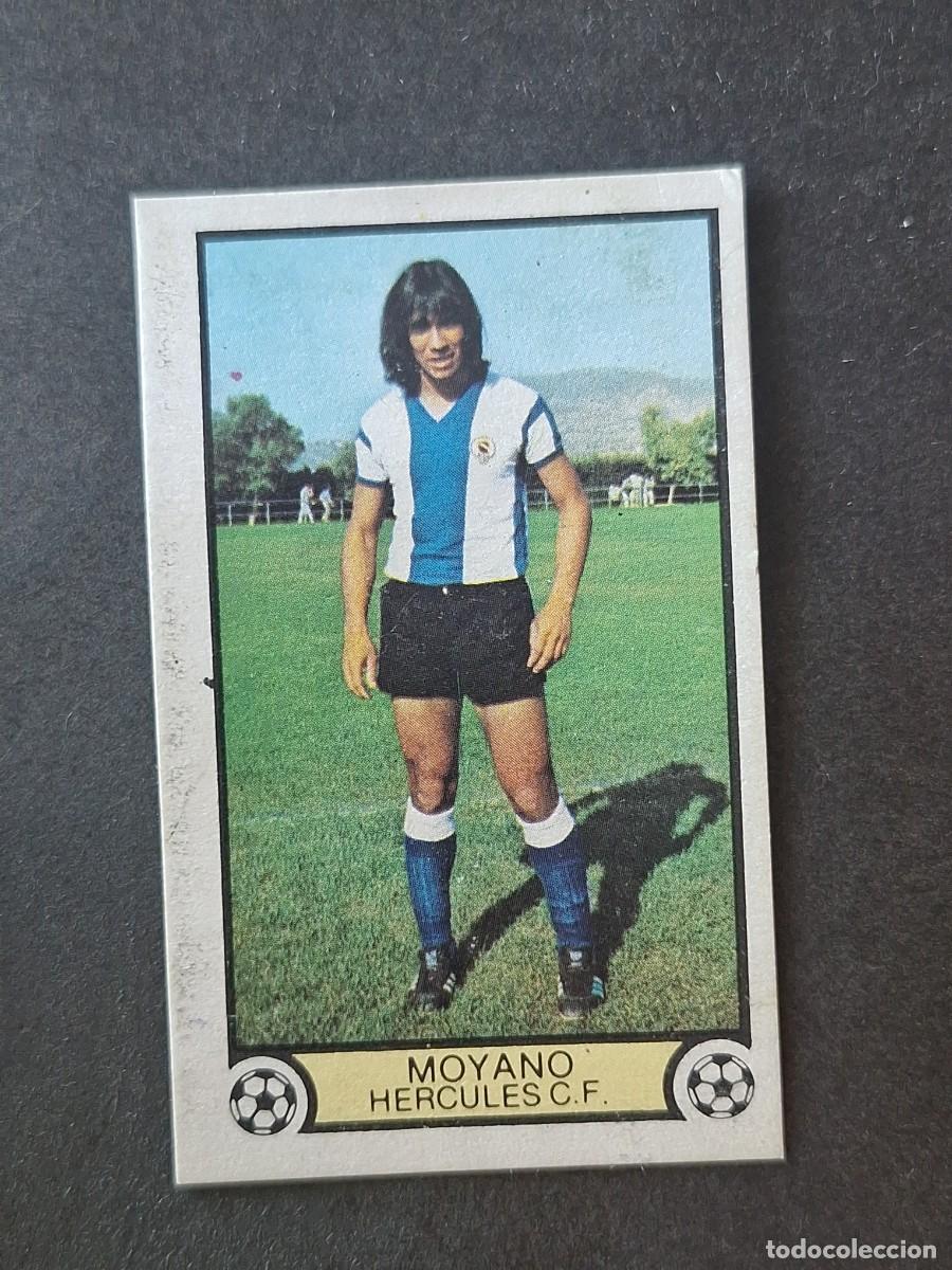 Cromos de f&uacute;tbol: L3 MOYANO HERCULES C. F. LIGA ESTE 1979 1980 79 80 DESPEGADO RECUPERADO