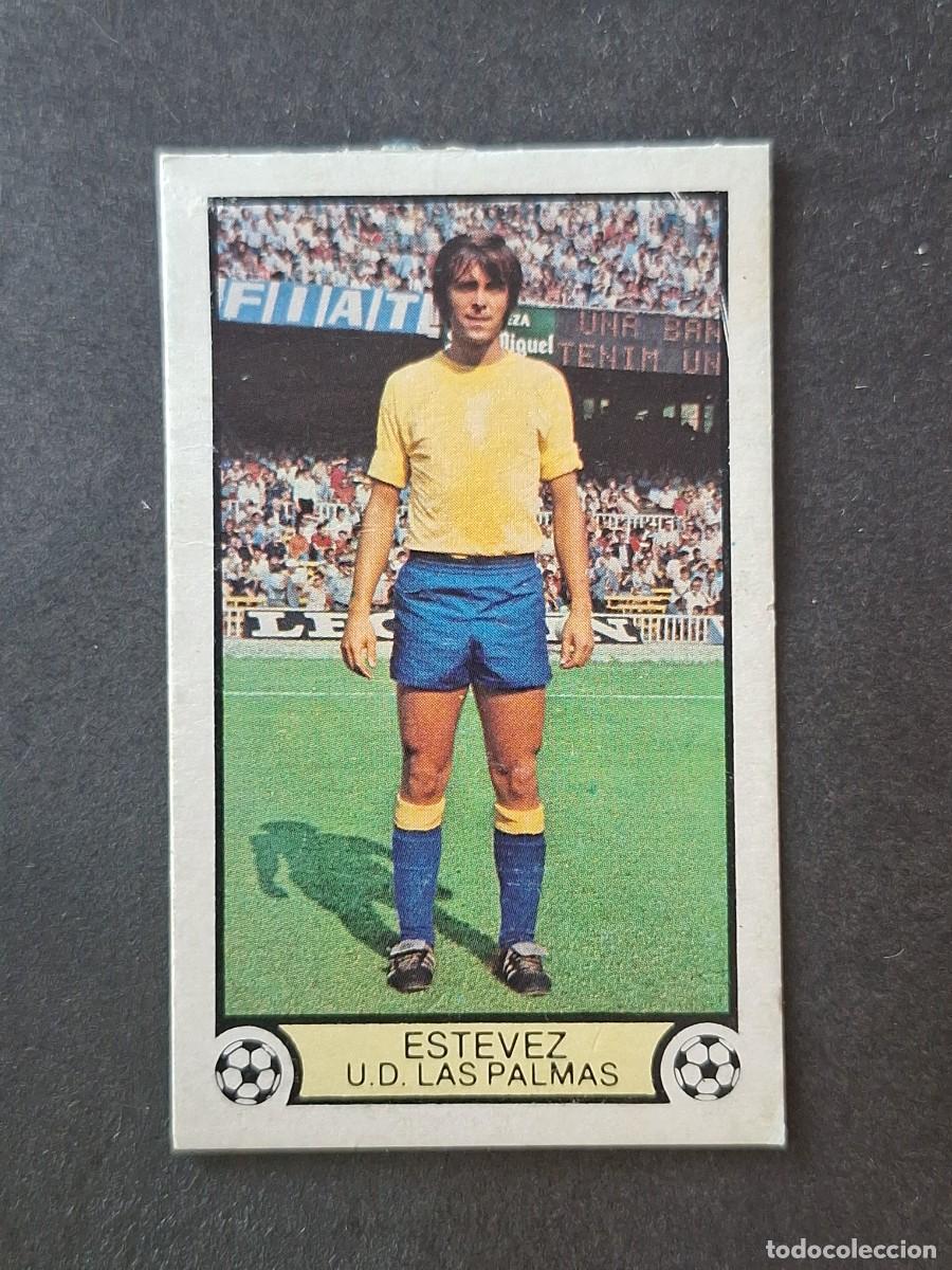 Cromos de f&uacute;tbol: L3 ESTEVEZ U. D. LAS PALMAS LIGA ESTE 1979 1980 79 80 DESPEGADO RECUPERADO