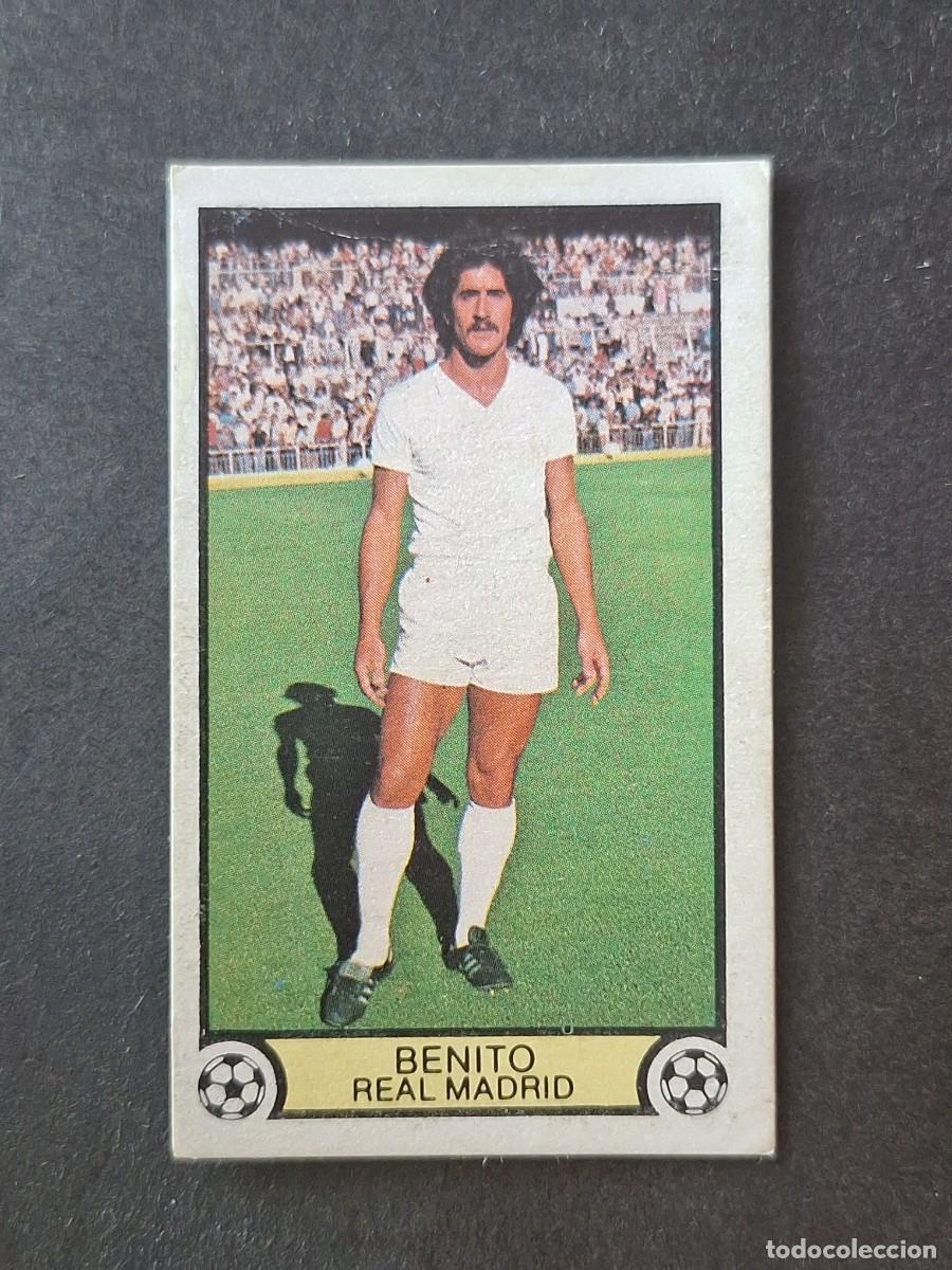Cromos de f&uacute;tbol: L3 BENITO REAL MADRID LIGA ESTE 1979 1980 79 80 DESPEGADO RECUPERADO