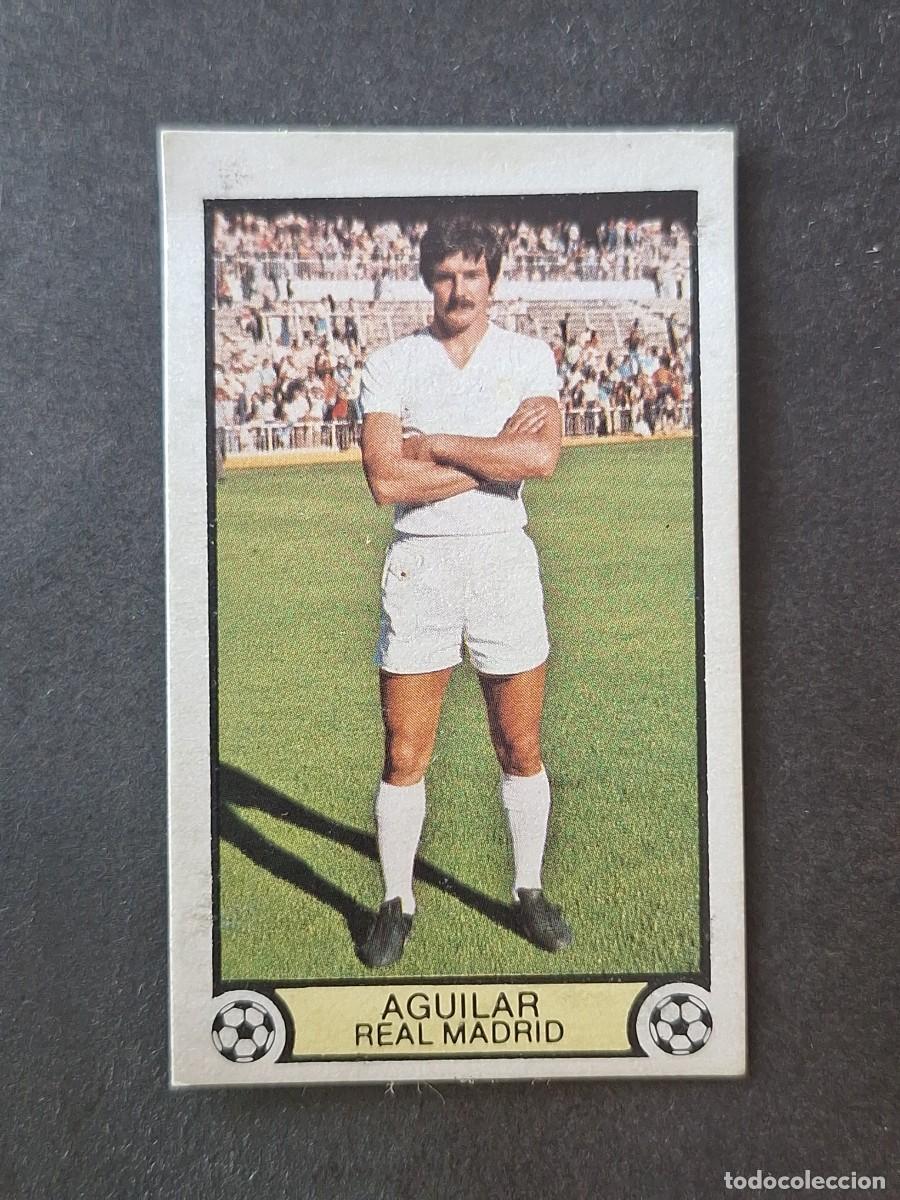 Cromos de f&uacute;tbol: L3 AGUILAR REAL MADRID LIGA ESTE 1979 1980 79 80 DESPEGADO RECUPERADO