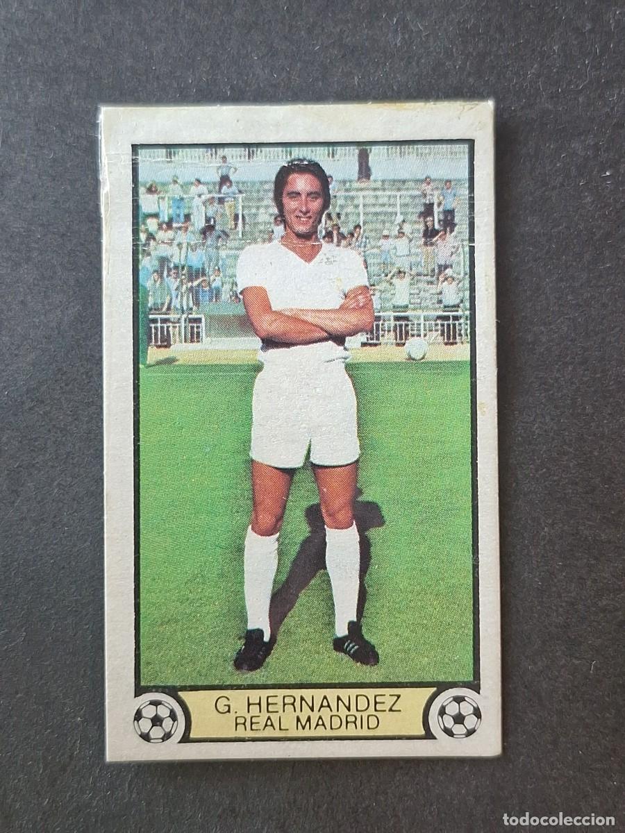Cromos de f&uacute;tbol: L3 GARCIA HERNANDEZ REAL MADRID LIGA ESTE 1979 1980 79 80 DESPEGADO RECUPERADO