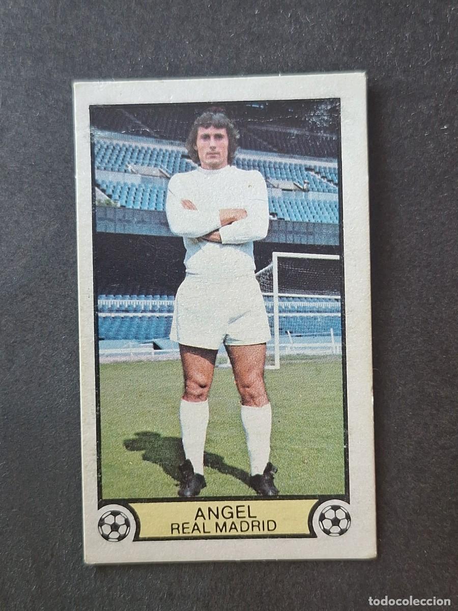Cromos de f&uacute;tbol: L3 ANGEL REAL MADRID LIGA ESTE 1979 1980 79 80 DESPEGADO RECUPERADO