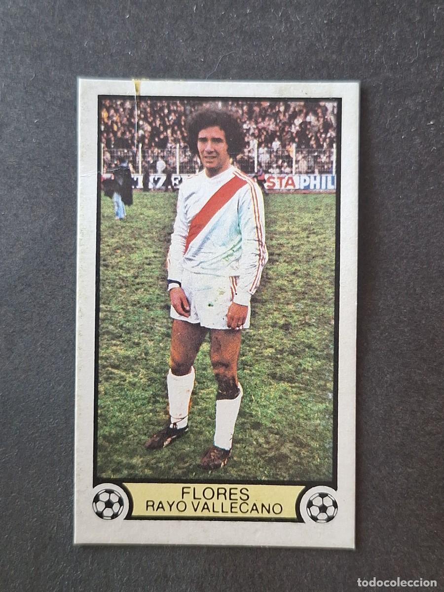 Cromos de f&uacute;tbol: L3 FLORES RAYO VALLECANO LIGA ESTE 1979 1980 79 80 DESPEGADO RECUPERADO