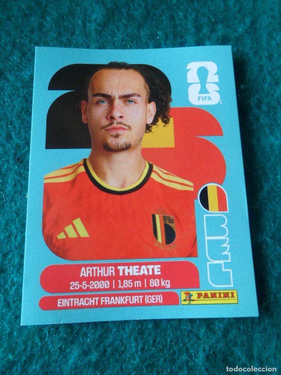 Cromos de f&uacute;tbol: CROMO FIFA WORLD CUP 2026. PANINI. ARTHUR THEATE. BEL 3
