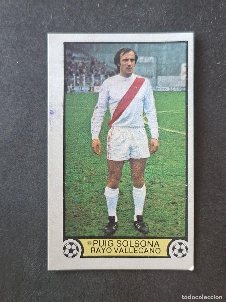 Cromos de f&uacute;tbol: L3 PUIG SOLSONA RAYO VALLECANO LIGA ESTE 1979 1980 79 80 DESPEGADO RECUPERADO