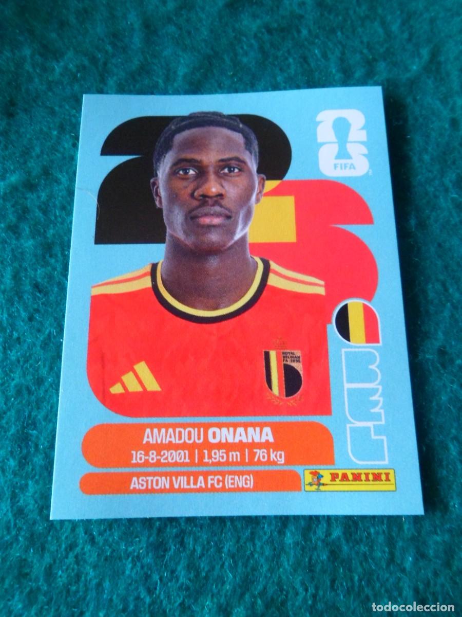 Cromos de f&uacute;tbol: CROMO FIFA WORLD CUP 2026. PANINI. AMADOU ONANA. BEL 10