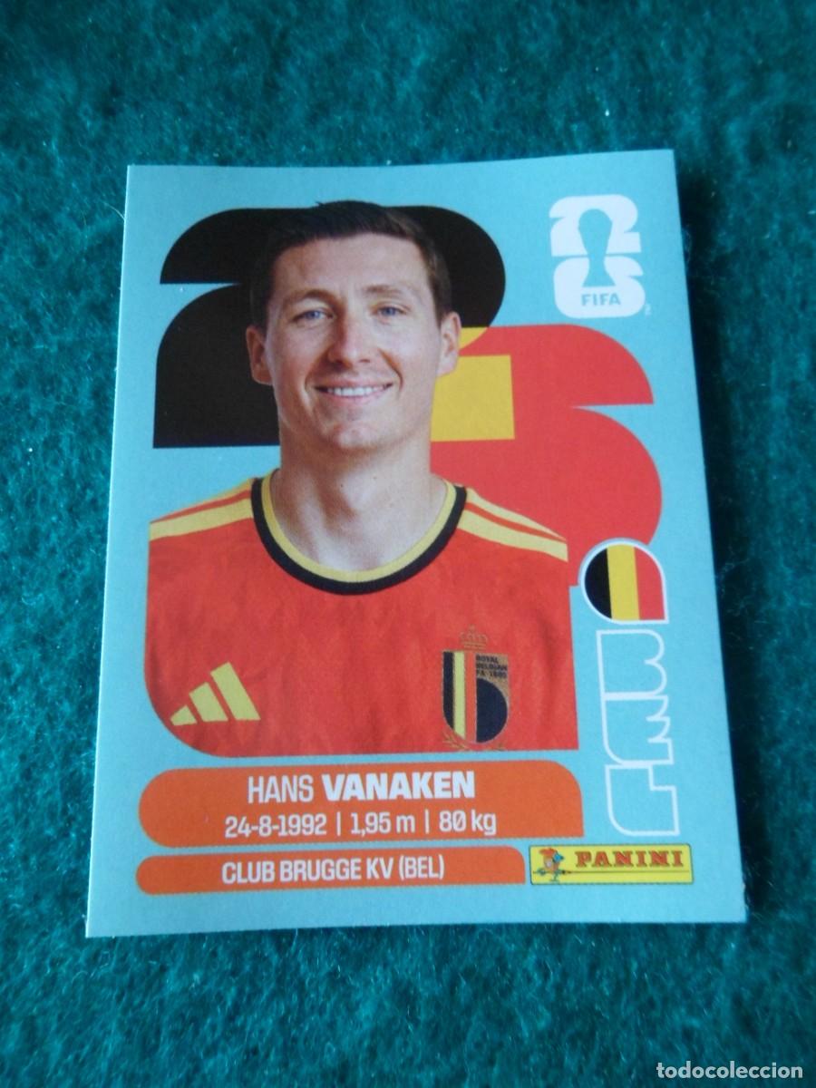 Cromos de f&uacute;tbol: CROMO FIFA WORLD CUP 2026. PANINI. HANS VANAKEN. BEL 14