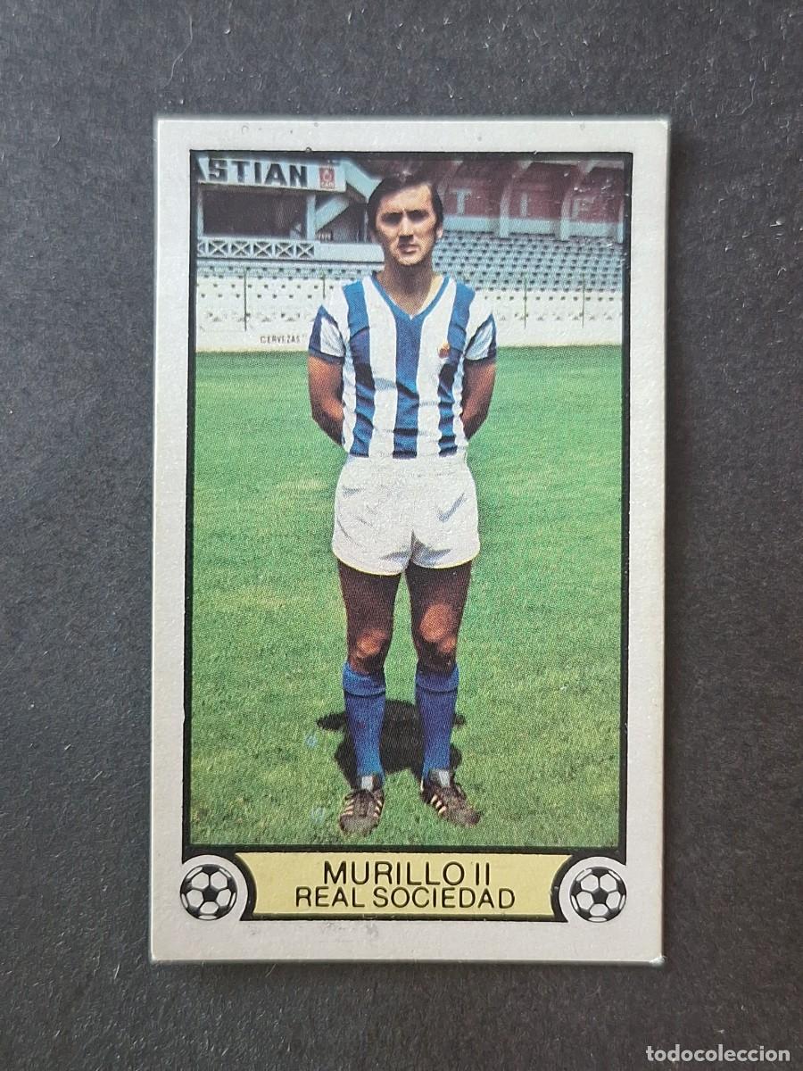 Cromos de f&uacute;tbol: L3 MURILO II REAL SOCIEDAD LIGA ESTE 1979 1980 79 80 DESPEGADO RECUPERADO