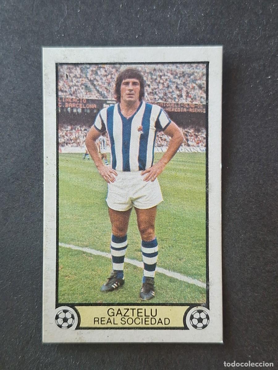 Cromos de f&uacute;tbol: L3 GAZTELU REAL SOCIEDAD LIGA ESTE 1979 1980 79 80 DESPEGADO RECUPERADO