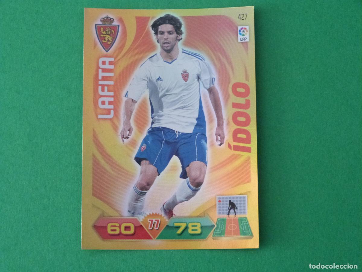 Cromos de f&uacute;tbol: TRADING CARD FUTBOL LAFITA REAL ZARAGOZA N&ordm; 427 LIGA ADRENALYN XL 2011-2012/11-12 PANINI