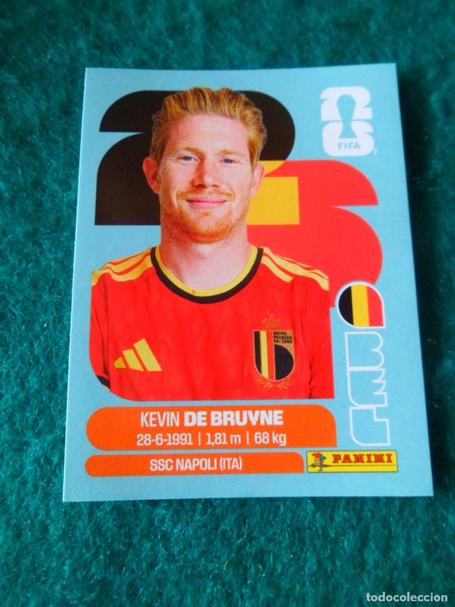 Cromos de f&uacute;tbol: CROMO FIFA WORLD CUP 2026. PANINI. KEVIN DE BRUYNE. BEL 15