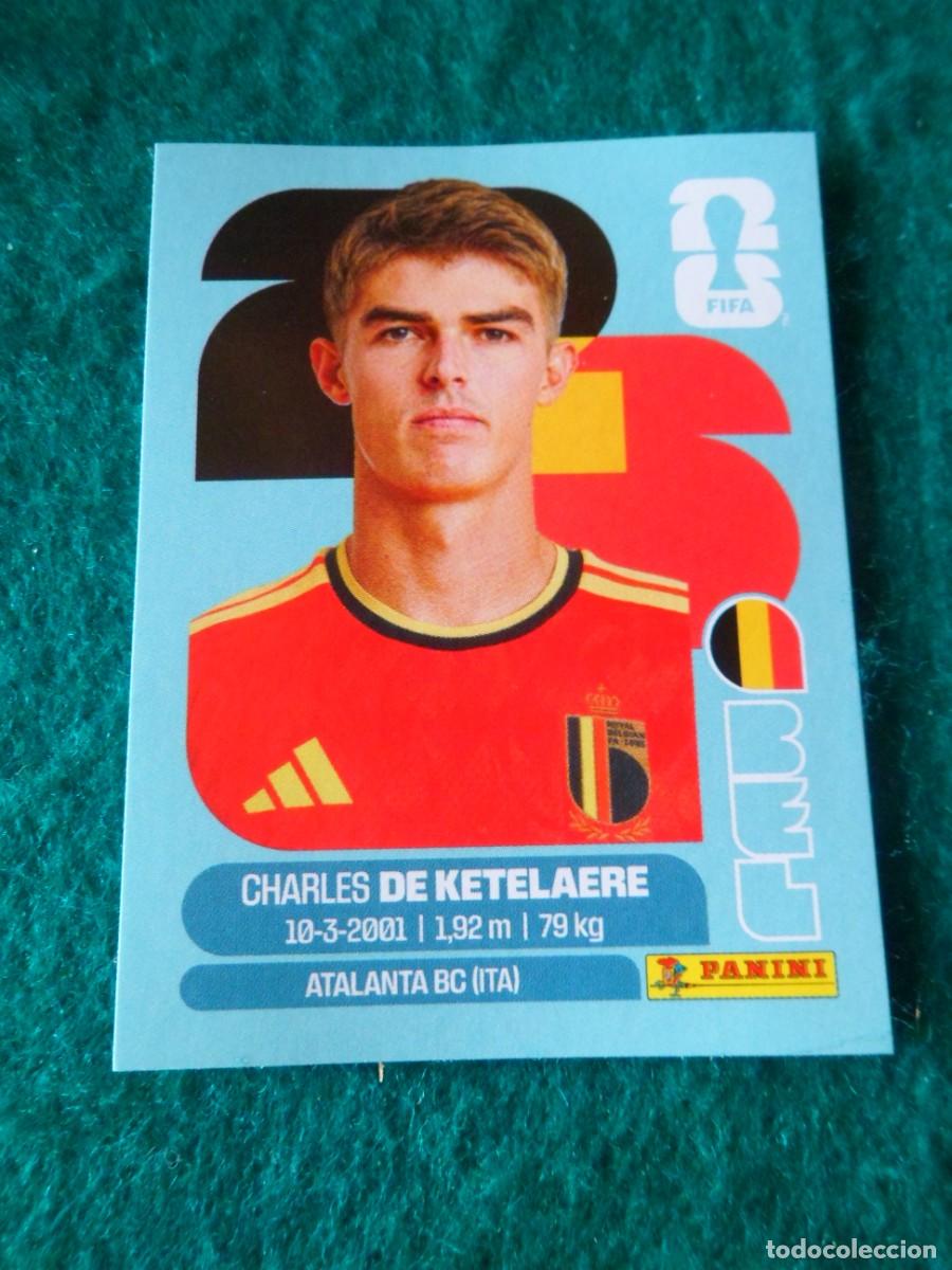 Cromos de f&uacute;tbol: CROMO FIFA WORLD CUP 2026. PANINI. CHARLES DE KETELAERE. BEL 17