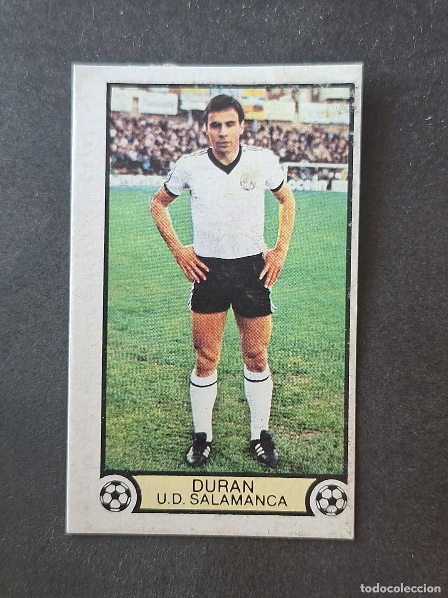 Cromos de f&uacute;tbol: L3 DURAN U. D. SALAMANCA LIGA ESTE 1979 1980 79 80 DESPEGADO RECUPERADO