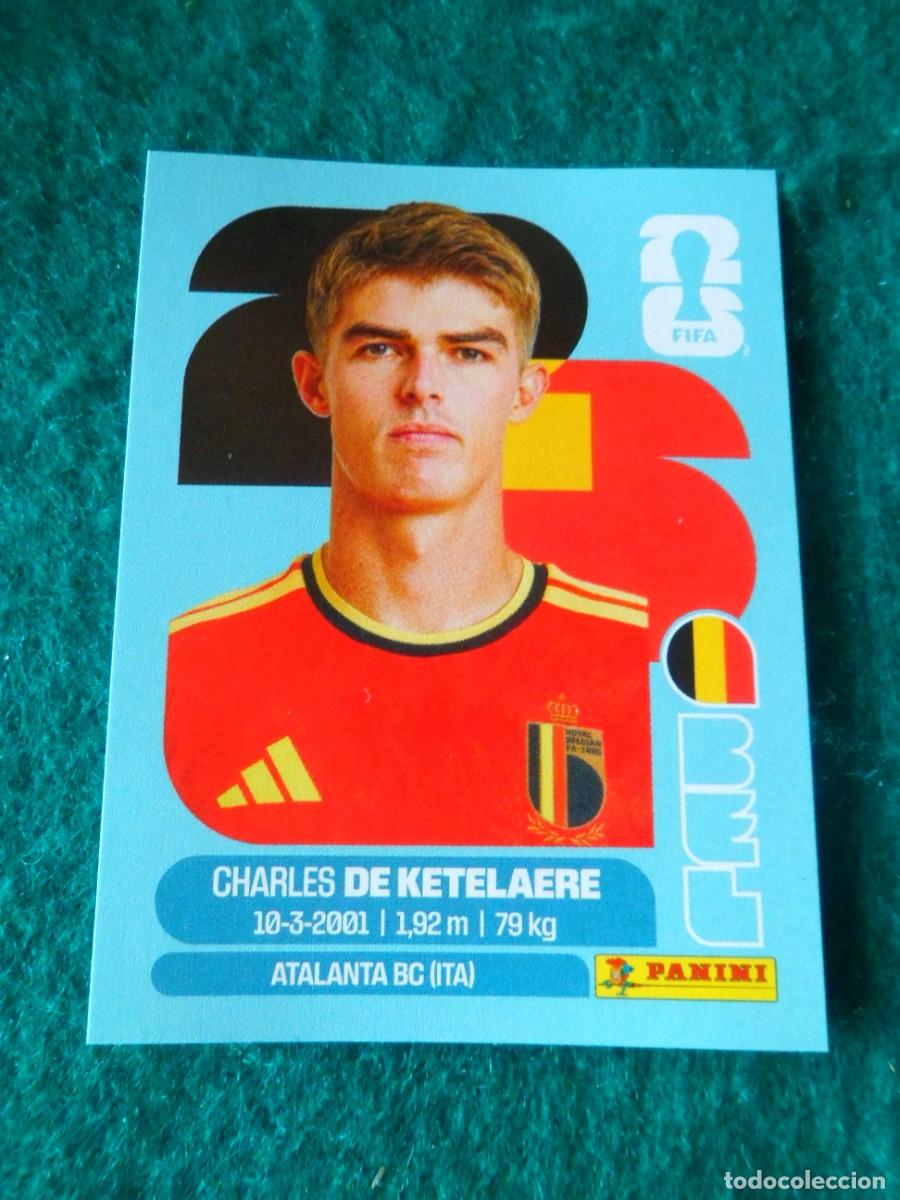 Cromos de f&uacute;tbol: CROMO FIFA WORLD CUP 2026. PANINI. CHARLES DE KETELAERE. BEL 17