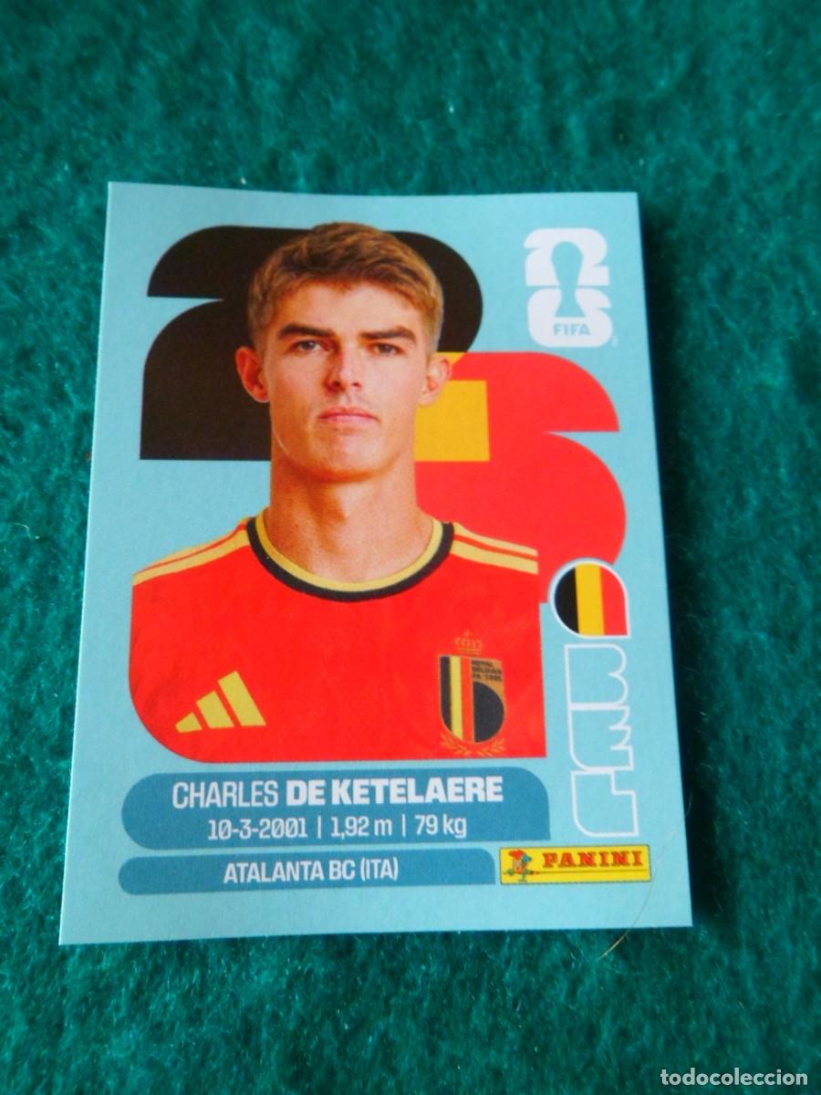 Cromos de f&uacute;tbol: CROMO FIFA WORLD CUP 2026. PANINI. CHARLES DE KETELAERE. BEL 17