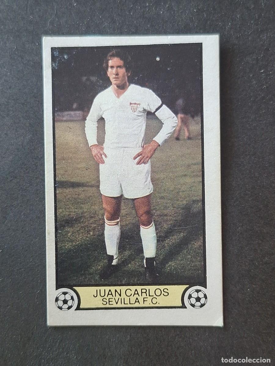 Cromos de f&uacute;tbol: L3 JUAN CARLOS SEVILLA C. F. LIGA ESTE 1979 1980 79 80 DESPEGADO RECUPERADO