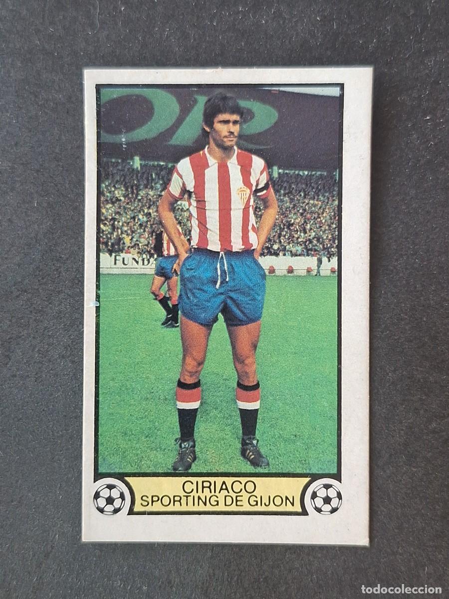Cromos de f&uacute;tbol: L3 CIRIACO SPORTING DE GIJON LIGA ESTE 1979 1980 79 80 DESPEGADO RECUPERADO