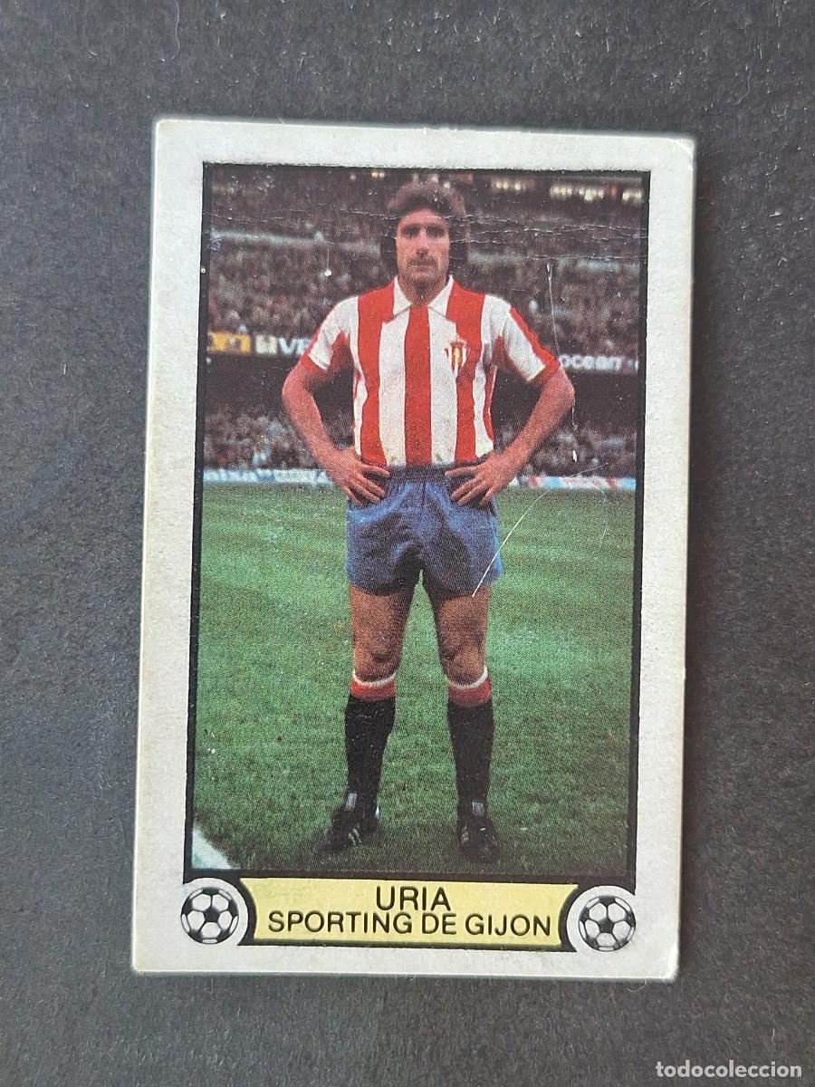 Cromos de f&uacute;tbol: L3 URIA SPORTING DE GIJON LIGA ESTE 1979 1980 79 80 DESPEGADO RECUPERADO