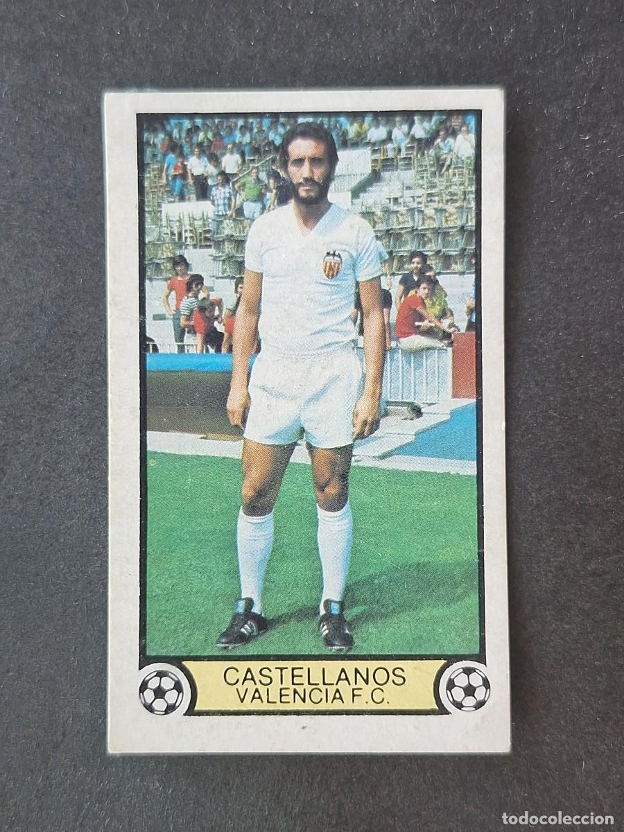 Cromos de f&uacute;tbol: L3 CASTELLANOS VALENCIA C. F. LIGA ESTE 1979 1980 79 80 DESPEGADO RECUPERADO