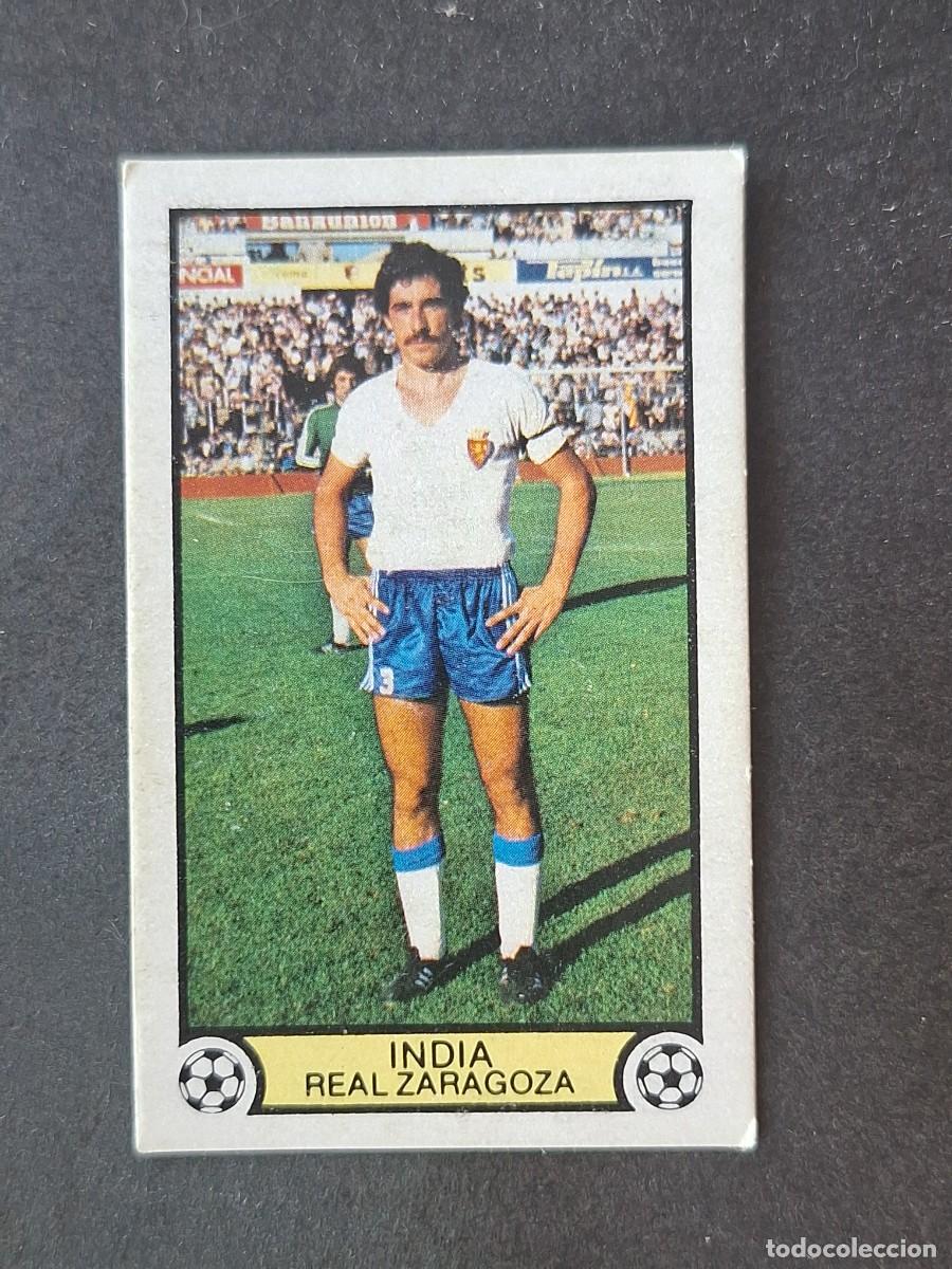 Cromos de f&uacute;tbol: L3 INDIA REAL ZARAGOZA LIGA ESTE 1979 1980 79 80 DESPEGADO RECUPERADO