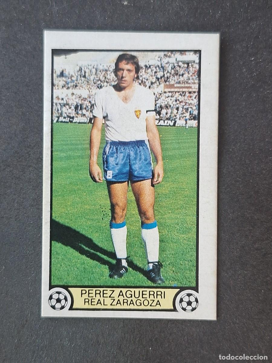 Cromos de f&uacute;tbol: L3 PEREZ AGUERRI REAL ZARAGOZA LIGA ESTE 1979 1980 79 80 DESPEGADO RECUPERADO