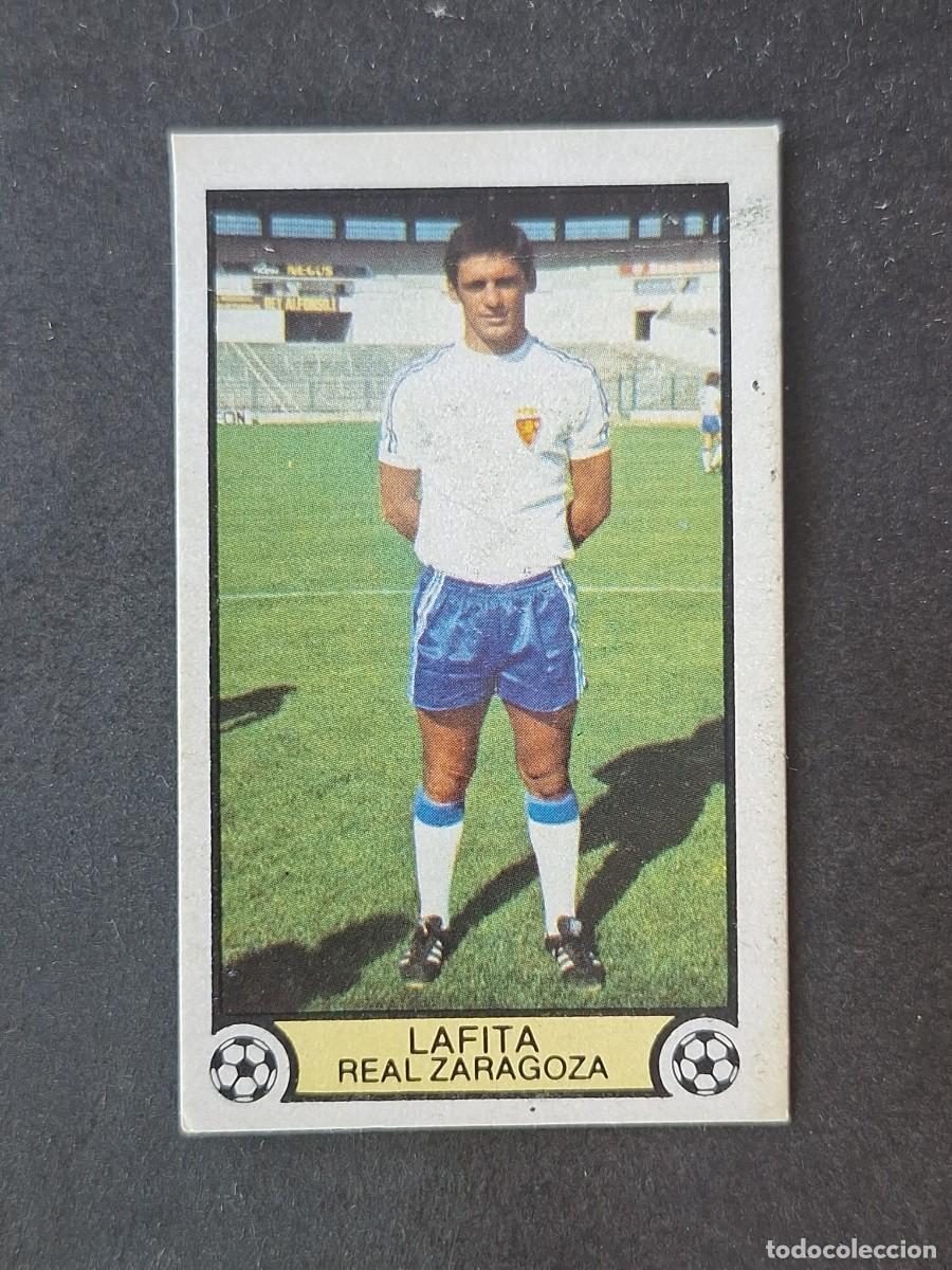 Cromos de f&uacute;tbol: L3 LAFITA REAL ZARAGOZA LIGA ESTE 1979 1980 79 80 DESPEGADO RECUPERADO