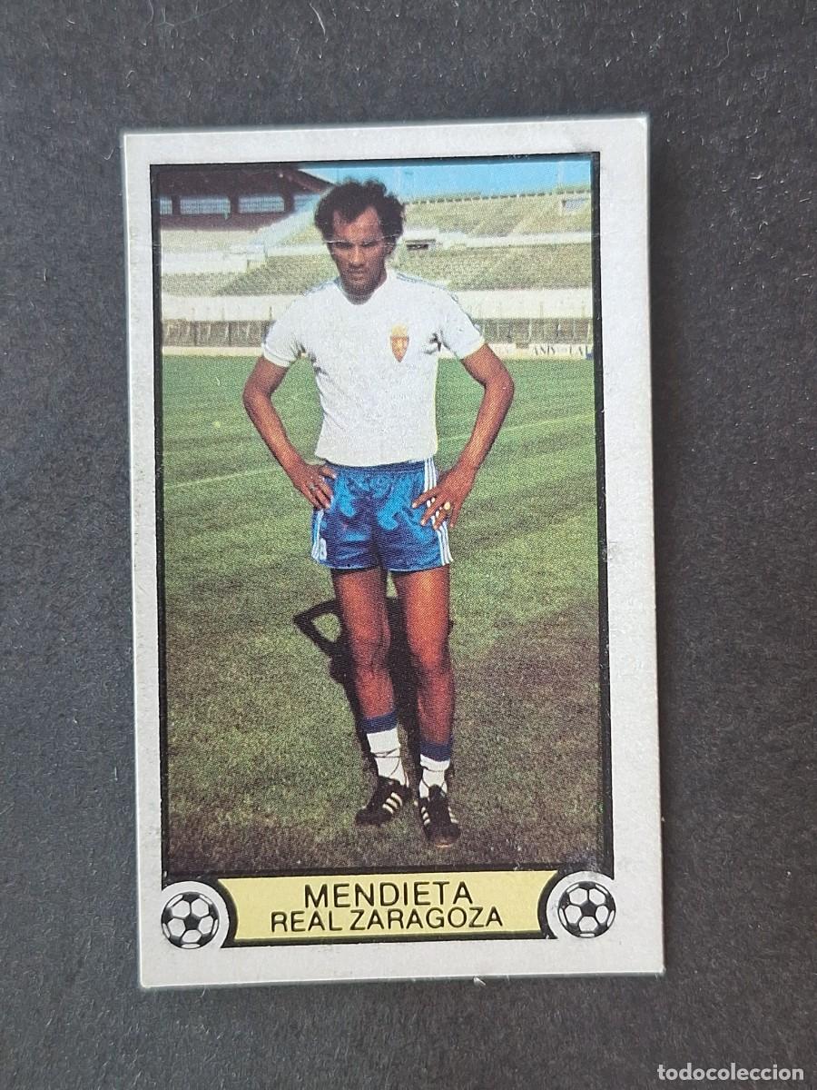 Cromos de f&uacute;tbol: L3 MENDIETA REAL ZARAGOZA LIGA ESTE 1979 1980 79 80 DESPEGADO RECUPERADO