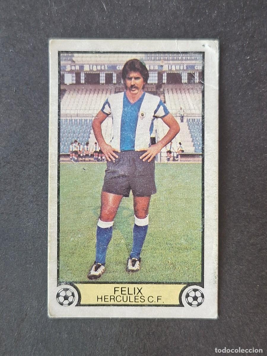 Cromos de f&uacute;tbol: L3 FELIX HERCULES C. F. FICHAJE 2 LIGA ESTE 1979 1980 79 80 DESPEGADO RECUPERADO