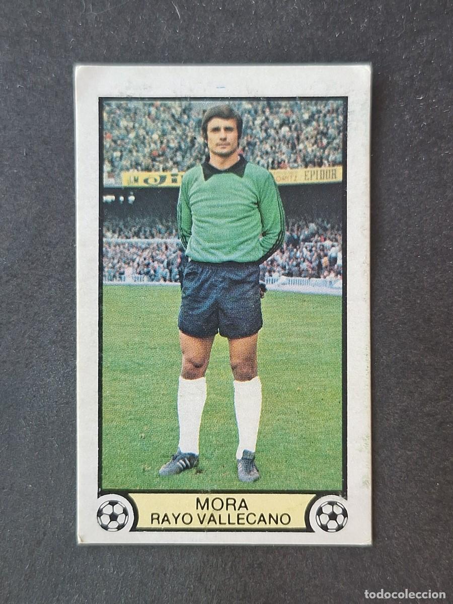 Cromos de f&uacute;tbol: L3 MORA RAYO VALLECANO FICHAJE 4 LIGA ESTE 1979 1980 79 80 DESPEGADO RECUPERADO